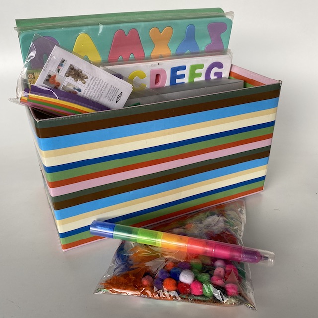 CRAFT BOX, Multicoloured Box Full